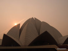 Lotus temple - Delhi - Inde