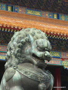 Lion - cité interdite - Pékin