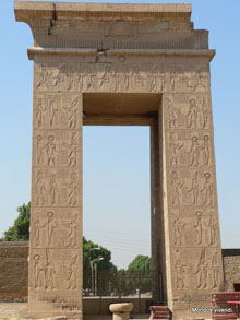 Porte annexe - Louxor, Egypte